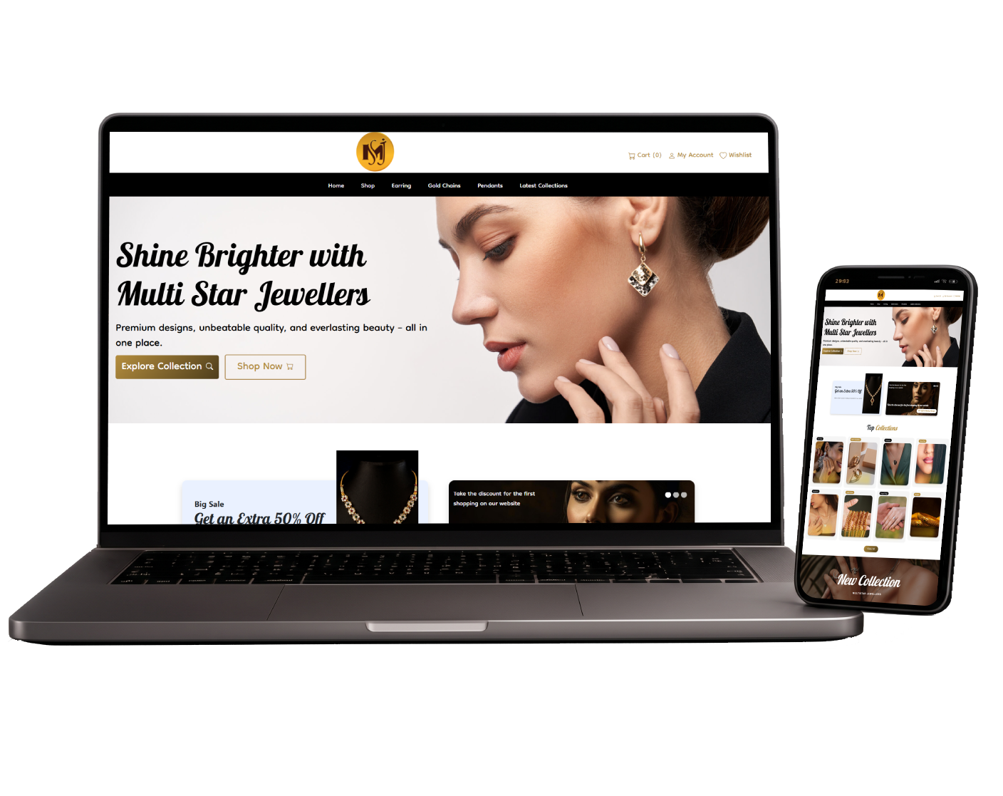 Luxury Jewellery Website